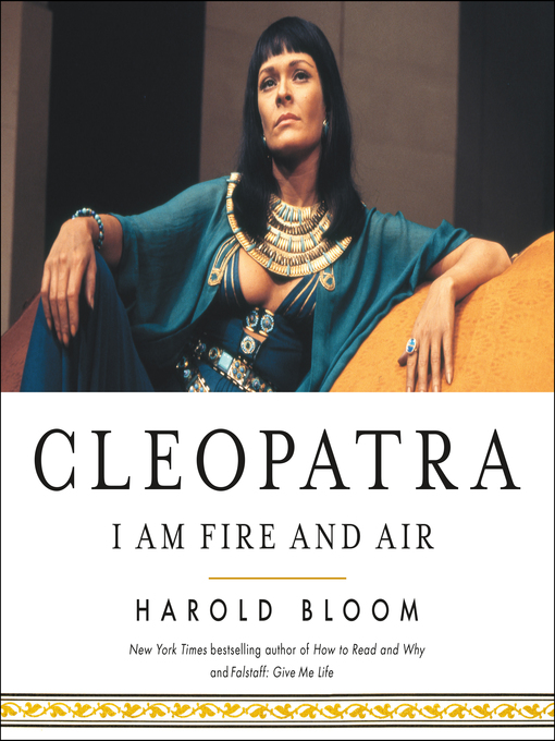 Title details for Cleopatra by Harold Bloom - Available